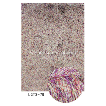 Kết hợp đàn hồi &amp; Silk Shaggy Carpet